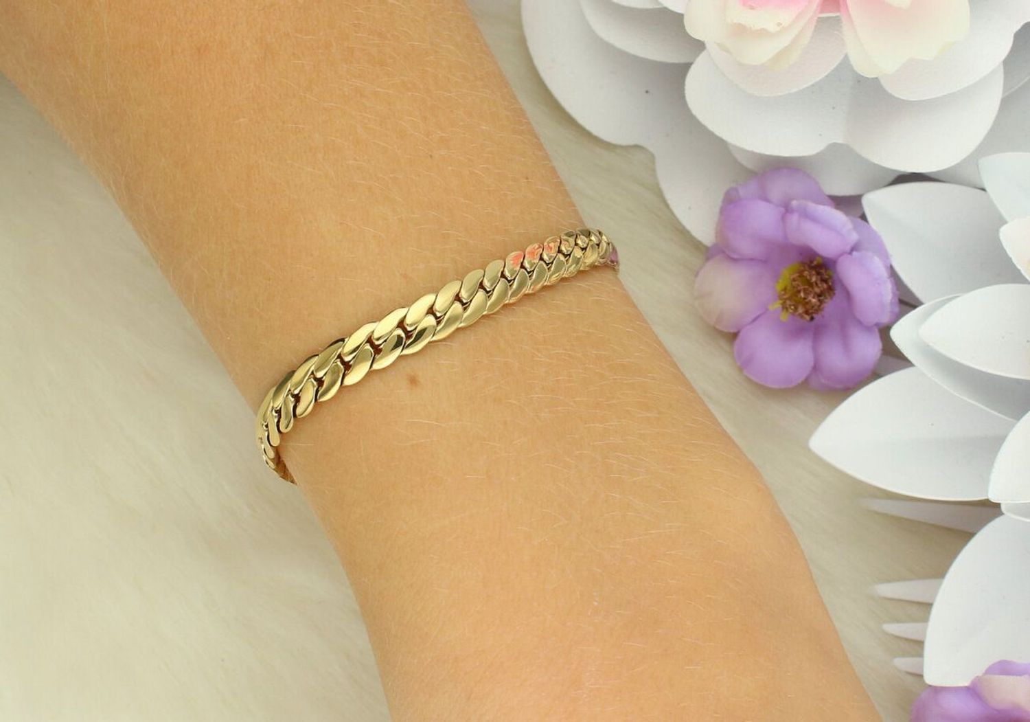 Bransoletka damska Nomination Italy Ecclettica 134300 012 – stal szlachetna pozłacana, złota, regulowana.jpg